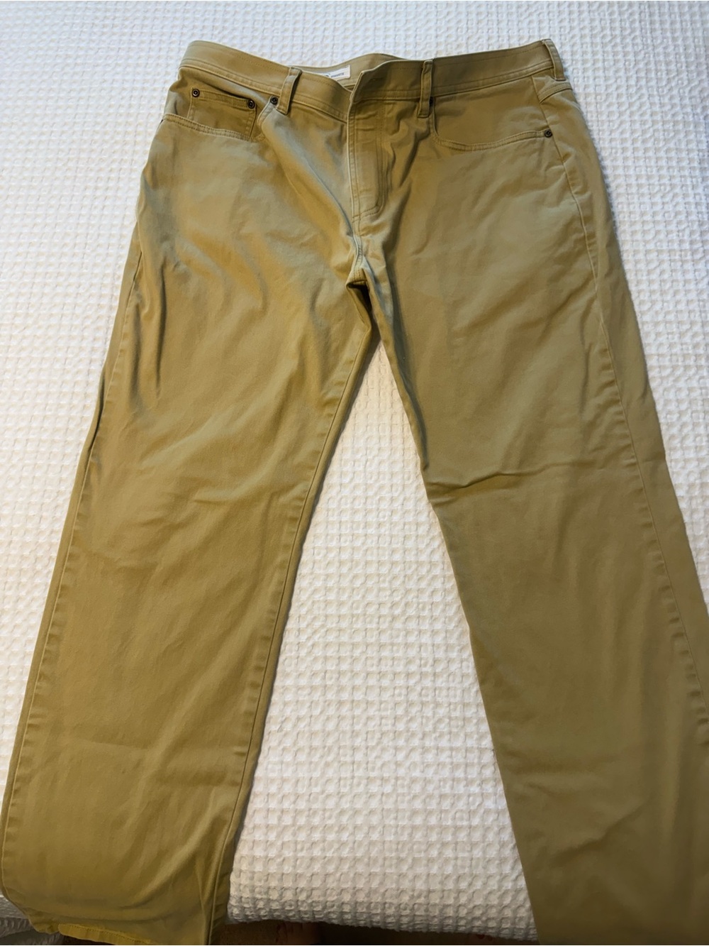 Onward Reserve Men's Tan Classic Five Pocket Pants